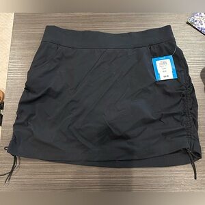 NWT Columbia Black Women's Skort